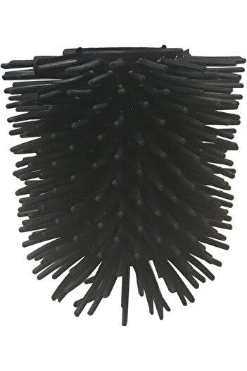 STOREMAX Polysight M-E53-06 Ø85 mm Replacement Silicone Wc Brush - Black Trendzap 467437