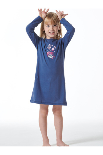 Schiesser Nachthemd Girls World Nacht-Hemd Schlafmode Sleepwear