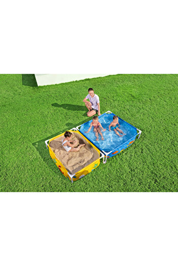 BESTWAY Frame Pool and Sandpit 213x122x305centimeters