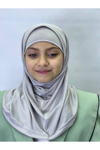 ALDAİR 2 Pieces Hijabs Children's Hijabs Sandy