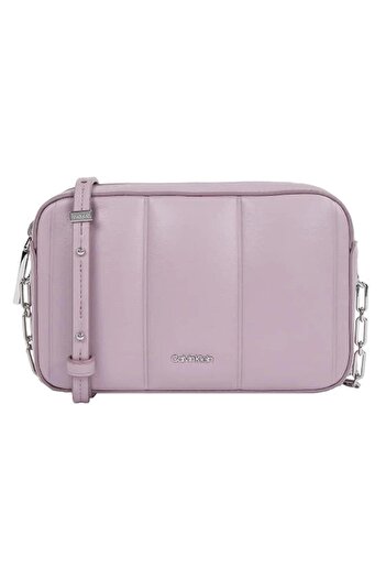 Calvin Klein Geantă de damă Purple Line Quilt Cross