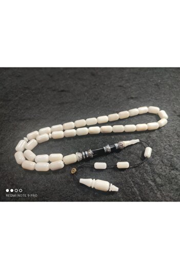 İskeçe Exclusive Mehmet Erbabacan Master Work 925 Sterling Silver Nakşer Narçıl Rosary Certified 6315