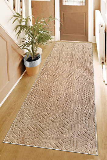 trivago halı Washable Luxury Runner Armoni Dinarsu Embos Living Room Hall Kitchen Carpet Children's Room
