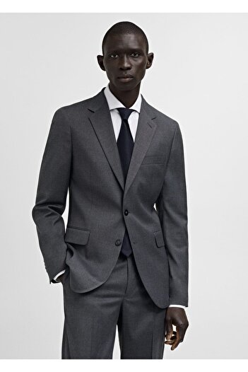 MANGO Man Піджак-блейкер з тканини Milan Slim Fit