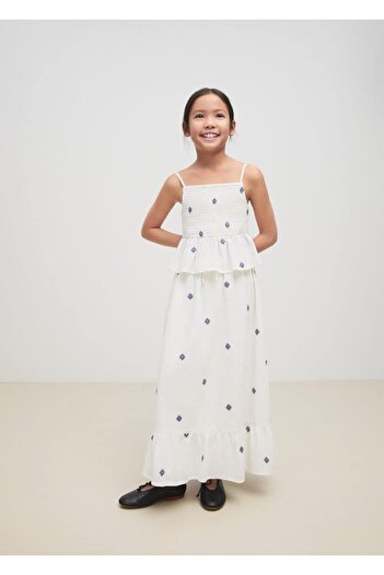 MANGO Kids Fusta cu detalii de broderie