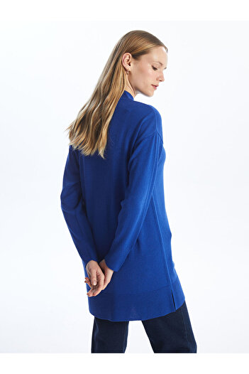 LC Waikiki Women's Half Turtleneck Plain Knitwear Tunic