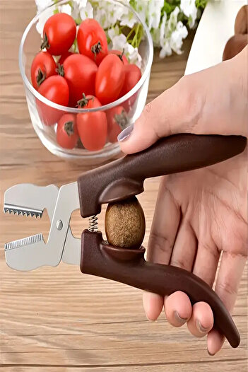 Ayver Professional Multipurpose Stainless Steel Chestnut Cutter Chestnut Peeler Opener Nut Walnut Cracker