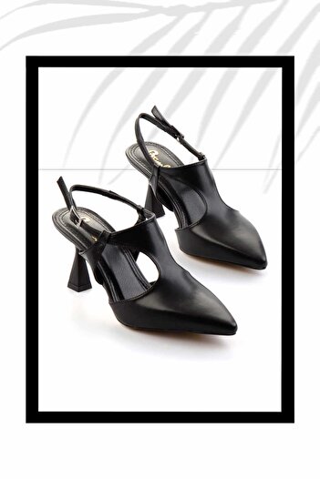 Bambi Black Women's Classic Heeled Shoes K01188206209