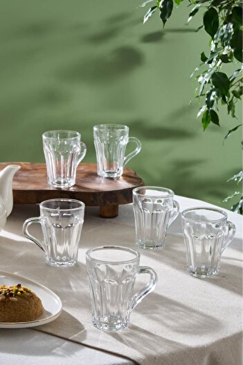 Karaca Lilac 6-Piece Tea Cup Set 175 ml