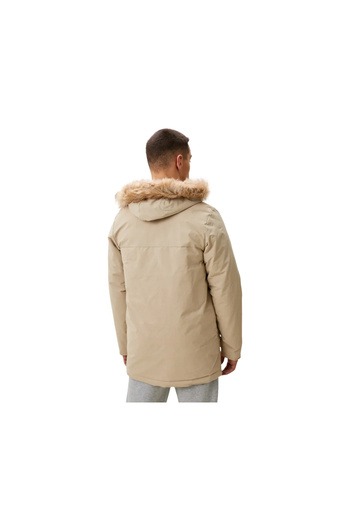 adidas Ανδρικό casual παλτό Paveric Fur Par IX8886 Cream