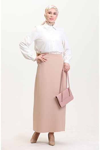 sefamerve Mink Pencil Skirt 2250-03