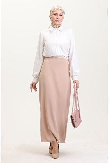 sefamerve Mink Pencil Skirt 2250-03