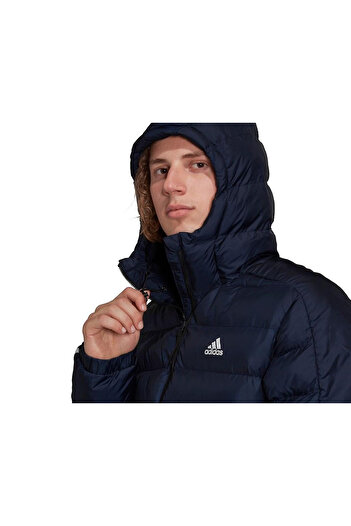 adidas Itavic M H Jkt Erkek Günlük Mont GT1686 Mavi