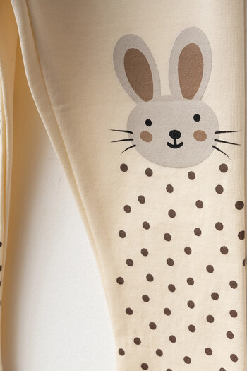My Hanne Rabbit Printed 2-Piece Leggings 74356