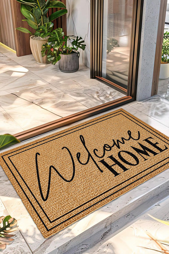 Decovetro Your Home Patterned Door Carpet Mat