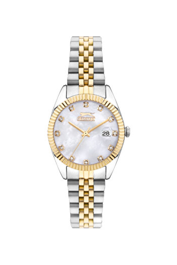 Slazenger Women's Analog White MOP Dial Watch - SL.9.2240.3.02
