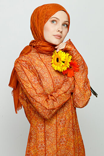 VALORSCARF BAL KABAĞI BLOOM DESEN ŞAL