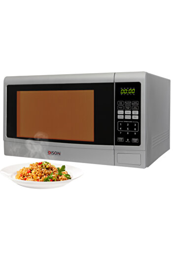Edison microwave 42 liters, 1100 watts, silver