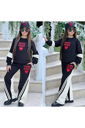 KOKOŞ BEBEK Girl's 3-Piece Set Including Hat