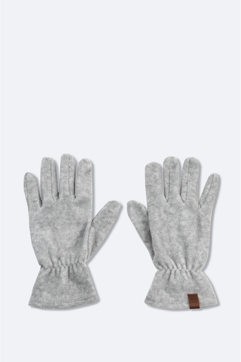 Avva Erkek Gri Polar Basic Boyunluk Bere ve Eldiven Seti B009250