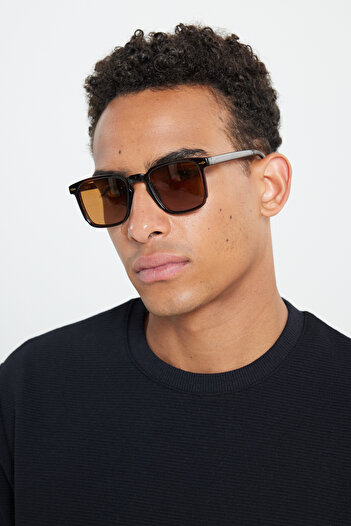 AC&Co / Altınyıldız Classics Bone Sunglasses with Uv 400 Protection
