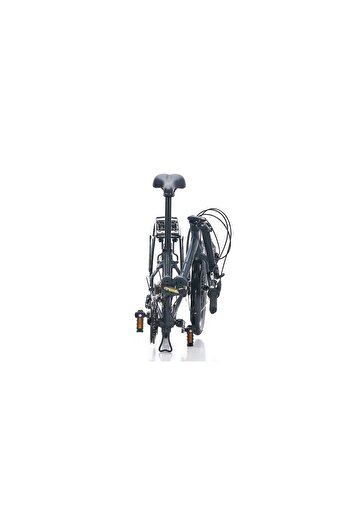 Carraro Flexi 121D 350H Katlanabilir Bisiklet Mat Storm-Gri-Siyah