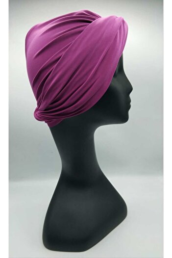 Differenza Fuchsia Sandy Wrapped Bonnet