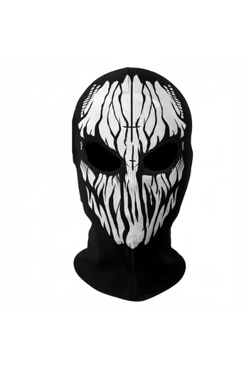 caxis Helmet Mask Biker Buff Balaclava Protective Snow Face Mask Party Mask