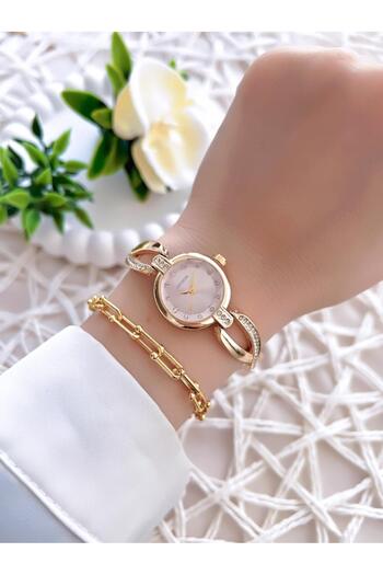 Coliseum Special Design Vintage Series Women's Wrist Watch+ Bracelet Gift Cl8454.M2