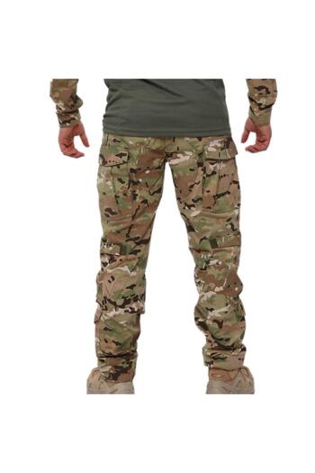 SINGLE SWORD Camouflage Tactical Men's & Women's Outdoor Cargo Pants with Knee Pads
