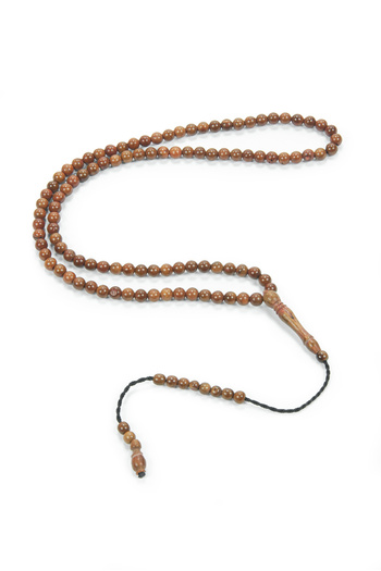 ihvan online Globe Cut Kuka Zikir Rosary - 100 Pieces - 5 mm (Iznk)