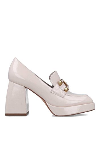 MENBUR WOMEN SHOES WHITE LOAFERS - SLIPPERS