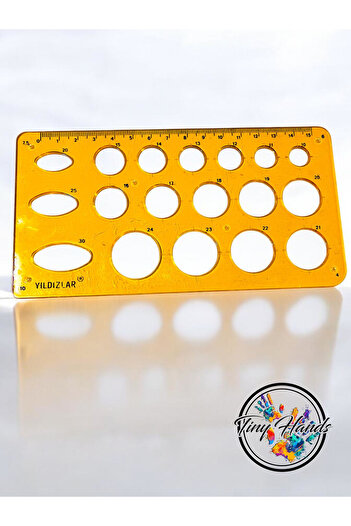 tiny hands Circle Template Ruler 15 cm Circle Ruler Circle Template Ruler Geometric Ruler
