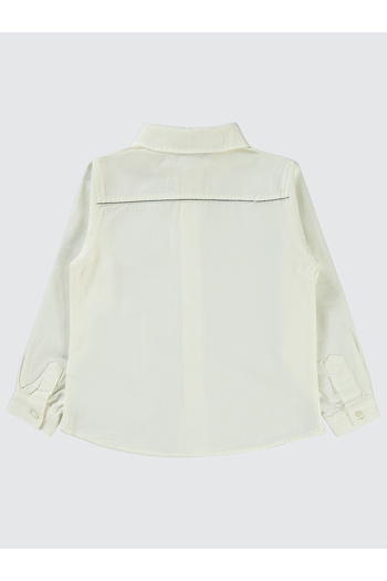 Pierre Cardin 2-5 Years Old Boy's Shirt - Ecru