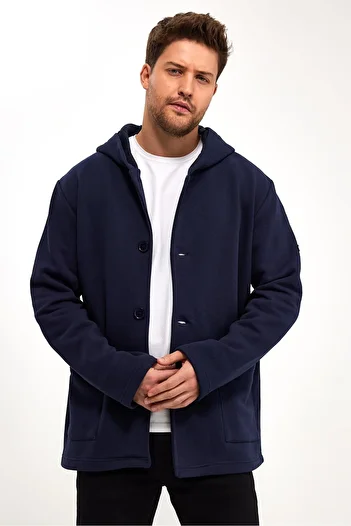 ALEXANDERGARDI Hooded Oversize Cardigan with Ribbon Inside (E23-607 03)