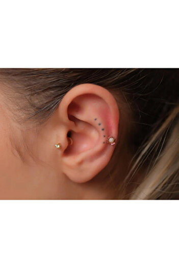 Safir Kuyumculuk Perla Inci Piercing-tragus