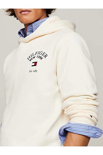 Tommy Hilfiger AERCHED VARSITY REGULAR FIT ORGANIC COTTON HOODY