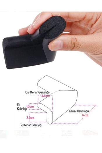 3M 4' Rubber Gusset Protector