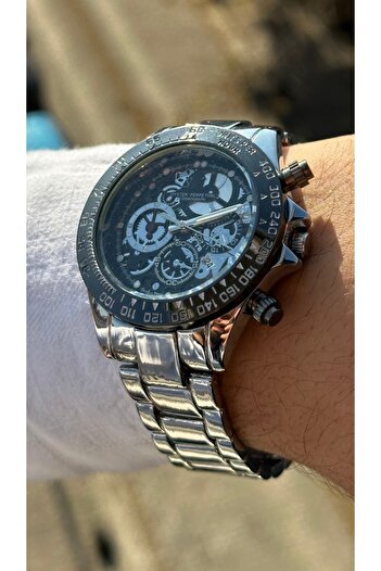 Show Time Steel Cord Men's Wristwatch