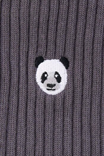 WWF Market Сиви чорапи с мотив на панда