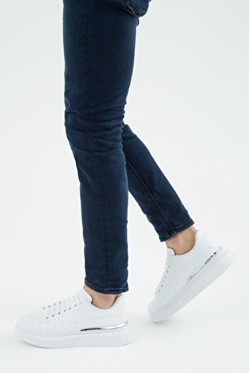 Tamer Tanca Beyaz - Erkek Vegan Sneakers & Spor Ayakkabı 804 642 Erk Ayk Sk22/23