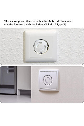 Binbirreyon 12 Pieces Baby and Child Safety Socket Cover - Pd039