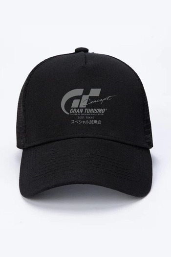 Tshirthane Gran Turismo Concept Чорна кепка з сіткою