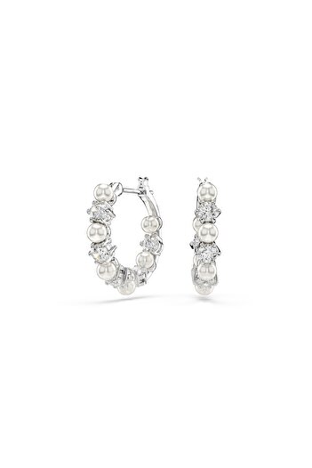 Swarovski Matrix Silberfarbene Ohrstecker 5709256