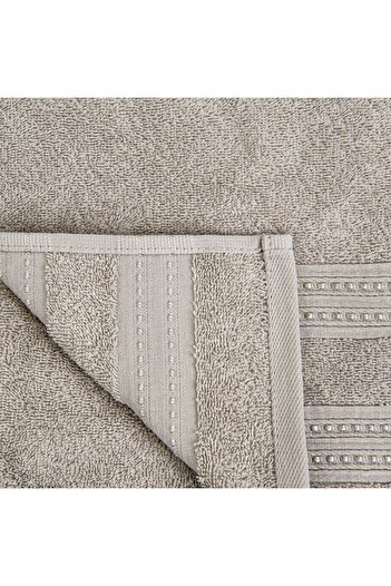 Evidea Soft Porridge Face Towel - Gray - 50X90 cm