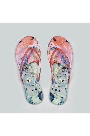 Tkees Women's Patterned Stylish Daily Flip Flops