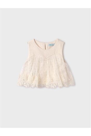 Abel & Lula Abel&Lula Girl's Lace Blouse. 5141