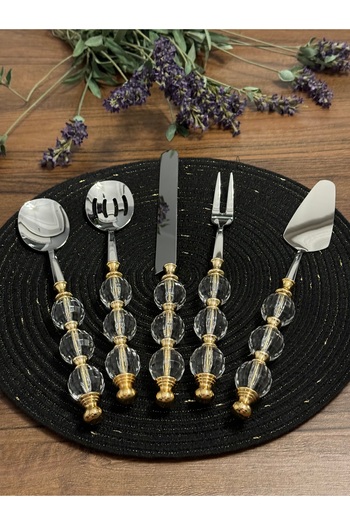 Santara Avangarde Gold Kri̇stal 5 Li̇ Servi̇s Seti̇
