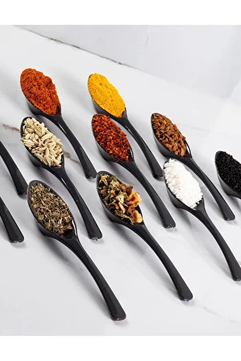 safestore 12Pcs Spice Spoons Breakfast Seasoning Spoon Spoon Set