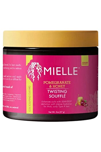 MIELLE Pomegranate & Honey Curl Defining Souffle 57Gr Travel Size